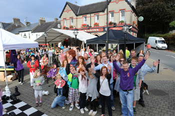 Redheads afoot in Crosshaven recently at the Second Redhead Convention outside Cronin’s pub.